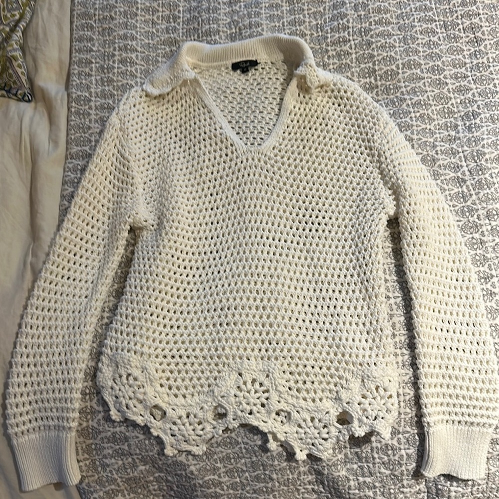 Rails Cotton Louise Sweater brand new worn only once!